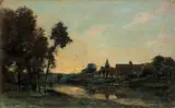 Charles-François Daubigny, Abend bei Portjoie