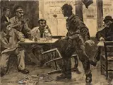 Lovis Corinth, Falschspieler