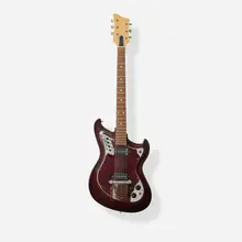 attribution Murph Guitars, Solidbody Electric Guitar, c. 1965, Murph neck and pickups, Gibson truss rod cover, unknown manufacture