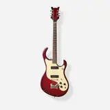 Gruggett, Longhorn Solidbody Electric Guitar, 1961, Set neck, single-coil pickups, aluminum bar bridge; with unfinished husk in later case