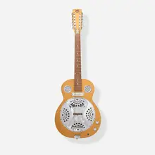 Dobro, D-12E The Columbia Electric 12-string Acoustic-Electric Resonator Guitar, 1966, Maple body, round neck
