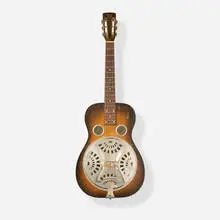 Dobro, Model 27-G Acoustic Resonator Guitar, 1934, Wooden body, round neck