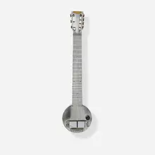 Rickenbacher, A-22 Electro Hawaiian Frying Pan 7-string Lap Steel Guitar, 1932, Aluminum