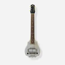 Vega, 7-string Lap Steel Guitar, 1937, Wooden body, metal plate, horseshoe pickup