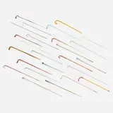 Murano, Collection of twenty-five walking sticks, hand-blown glass