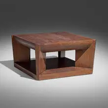 Contemporary, Coffee table, limed oak