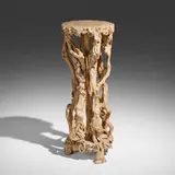 20th Century, Root wood plant stand, root wood