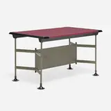Studio Bbpr, Spazio desk, c. 1965, vinyl, plastic, enameled steel