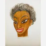 Miguel Covarrubias, Portrait of a Black Woman (Harlem Renaissance)