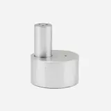 Pierre Vandel, Salt and pepper shakers, c. 1975, aluminum