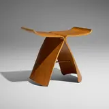 Sori Yanagi, Butterfly stool, 1954, teak plywood, brass