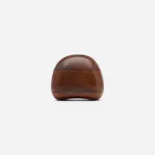 Dean Santner, What-A-Knot-Box, c. 1975, carved walnut