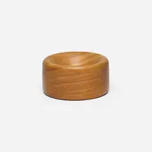 Sakari Pykälä, Candleholder, c. 1955, oak
