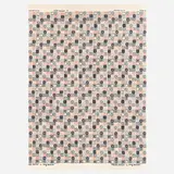 Ray Eames, Crosspatch fabric, c. 1945, Vat Dye Hand Print
