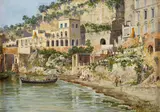 Antonietta Brandeis, A view of Posillipo, Naples