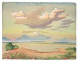 Max Pechstein, Große Wolke am Chiemsee