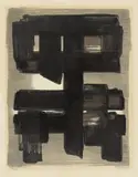 Lithographie n° 1 by Pierre Soulages, 1957, Farblithografie auf Arches-Velin, sold Jun 2018