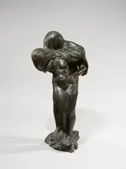 Liebendes Paar by Waldemar Grzimek, 1979, Bronze mit schwarzbrauner Patina, sold Nov 2018