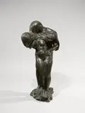 Waldemar Grzimek, Liebendes Paar, 1979, Bronze mit schwarzbrauner Patina