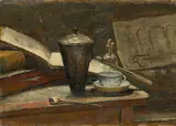 Christian Rohlfs, Stilleben mit Mokkakännchen