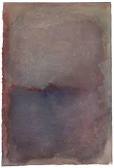 Ohne Titel by Gotthard Graubner, 1960, Aquarell auf festem Velin, sold Dec 2017