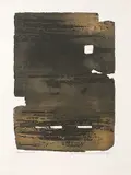Pierre Soulages, Eau-forte n° 15, 1961, Farbaquatinta auf Arches Velin