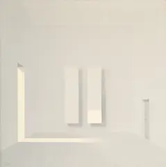 Ohne Titel by Eberhard Günther Willikens, 1991, Öl und Graphit auf Leinwand, sold Jun 2015