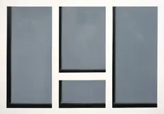 Window by Rafał Bujnowski, 2001, Öl über Bleistift auf Leinwand, sold Jun 2015
