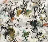 N°75/Ag3 by Rolf Cavael, 1975, Öl auf Leinwand, sold Jun 2015