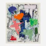 Charles Arnoldi, Untitled, 1989, monoprint in colors