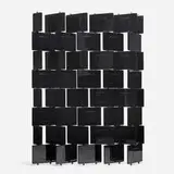 Eileen Gray, 400 Brick screen from the Mvsevm Collection, lacquered wood, bronze