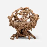 Root wood chair by 20th Century, root wood, sold Mar 2026