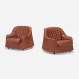 Afra & Tobia Scarpa, Ciprea chairs, pair