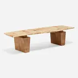 Terry Holzgreen, Live Edge coffee table, 2019, ash, bamboo, Baltic birch plywood, birch, black acacia, carob, cherry, coral tree, Douglas fir, mahogany, pine, poplar, Peruvian pepper, sycamore, walnut, veneer core plywood