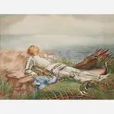 Briton Rivière, St. George & the Dragon