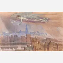 Sidney Meteyard, Lucifer Flying Over the City