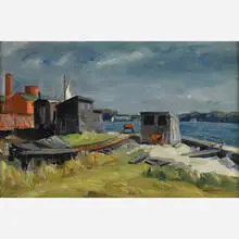 John Fulton Folinsbee, Kennebec at Bath