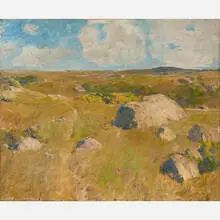 Martha's Vineyard Pasture by William Langson Lathrop, sold Nov 2016
