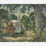 William Lester Stevens, Untitled (Church)