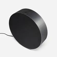 Michael Anastassiades, BeoSound Edge speaker, 2018, brushed aluminum, fabric, electronics