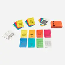 Card game by Knoll International, 1998, printed paper, sold Jul 2026