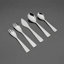 Gio Ponti, Domus flatware service, 1955, stainless steel
