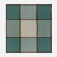 Russel Wright, Tablecloth, c. 1950, woven cotton and rayon