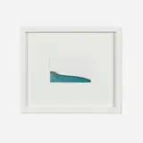 Eric Tillinghast, The Westerner Hotel, 2017, acrylic on postcard in artist-made frame