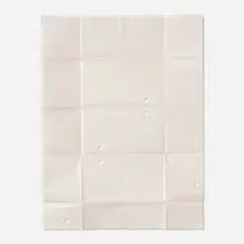 Olaf Nicolai, Diamond Parcel Paper #B1, 2018, perforated diamond parcel paper