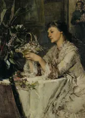 William St. John Harper, Easter morning, oil on canvas laid down on masonite