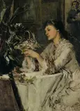 William St. John Harper, Easter morning, oil on canvas laid down on masonite