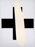Alexander Yakut, Dialogue with Malevich, acrylic and oil on canvas