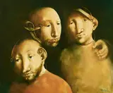 Georges Mazilu, Les trois amis