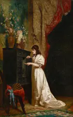 Felix Ehrlich, Fond memories, oil on canvas